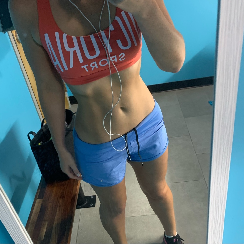 VSX sports bra orange